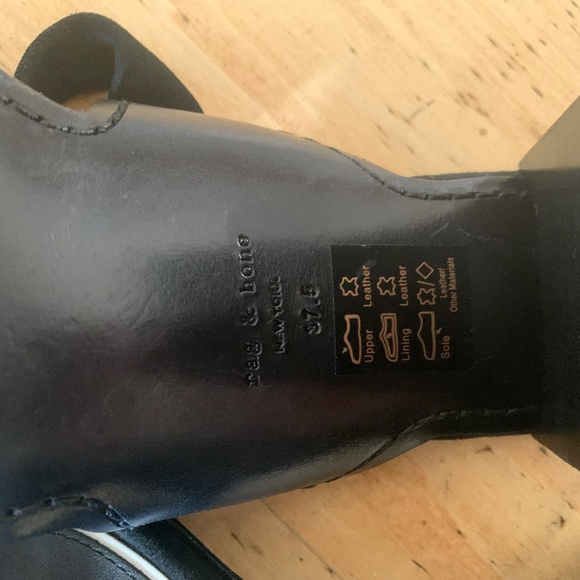 rag & bone Colt Black Sandal, NWOB - Picture 3 of 4